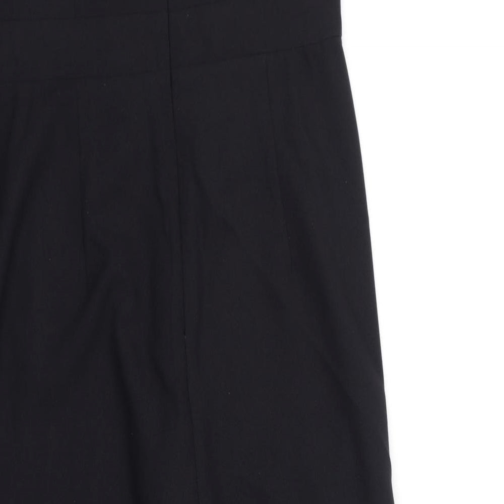 Oasis Womens Black  Polyester Jumpsuit One-Piece Size 10