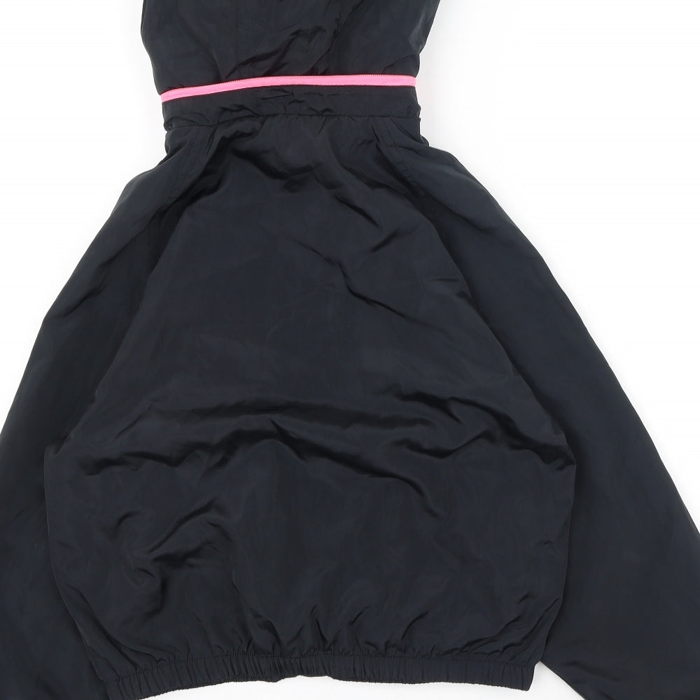 NEXT Girls Black   Basic Coat Coat Size 12 Years