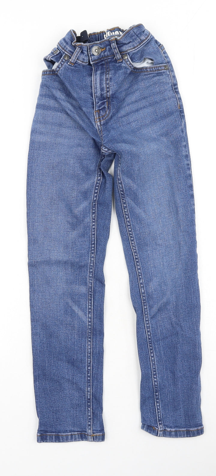 TU Girls Blue  Cotton Skinny Jeans Size 9 Months  Regular