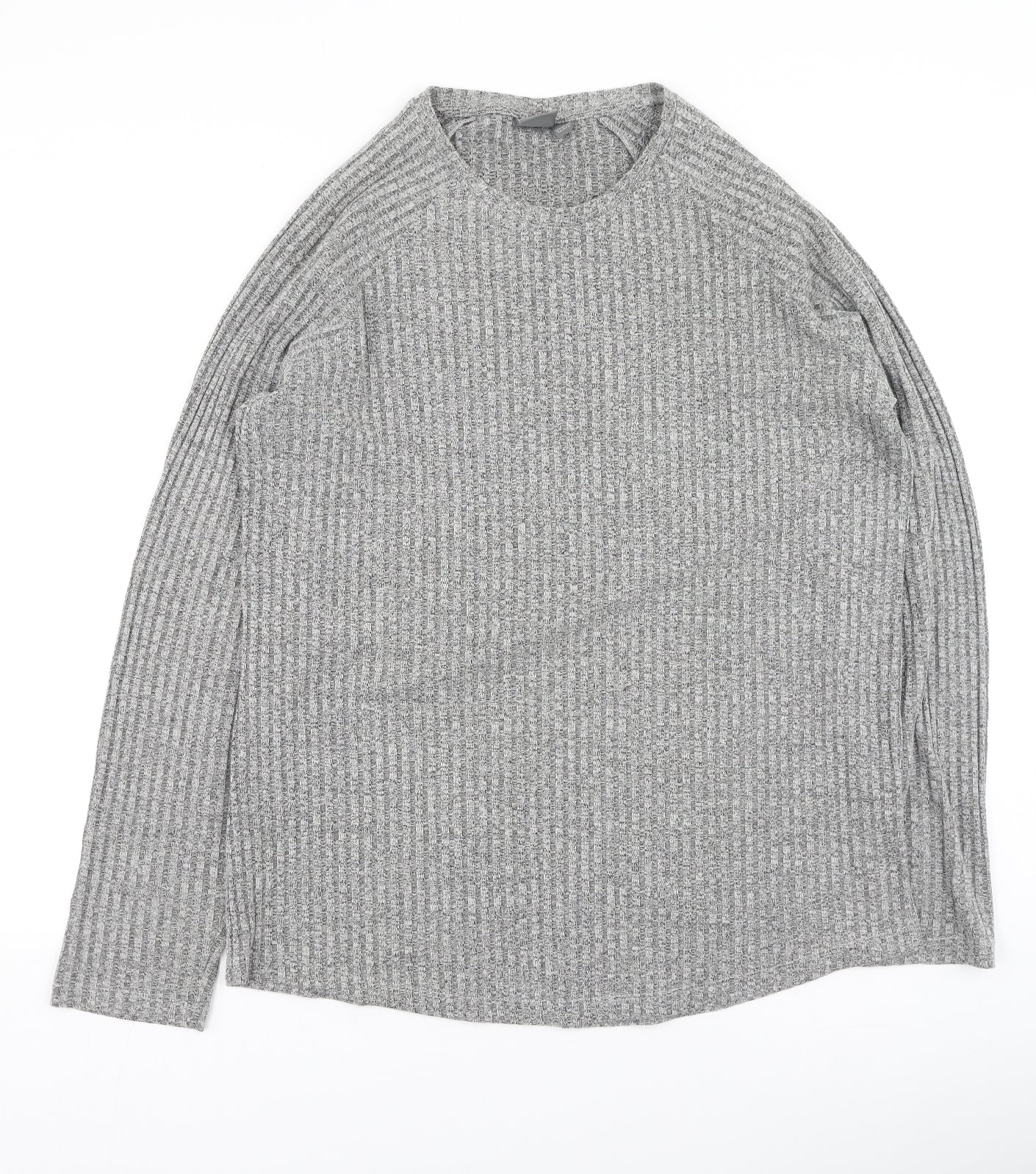 ASOS Mens Grey  Cotton  T-Shirt Size XL Round Neck