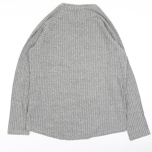 ASOS Mens Grey  Cotton  T-Shirt Size XL Round Neck