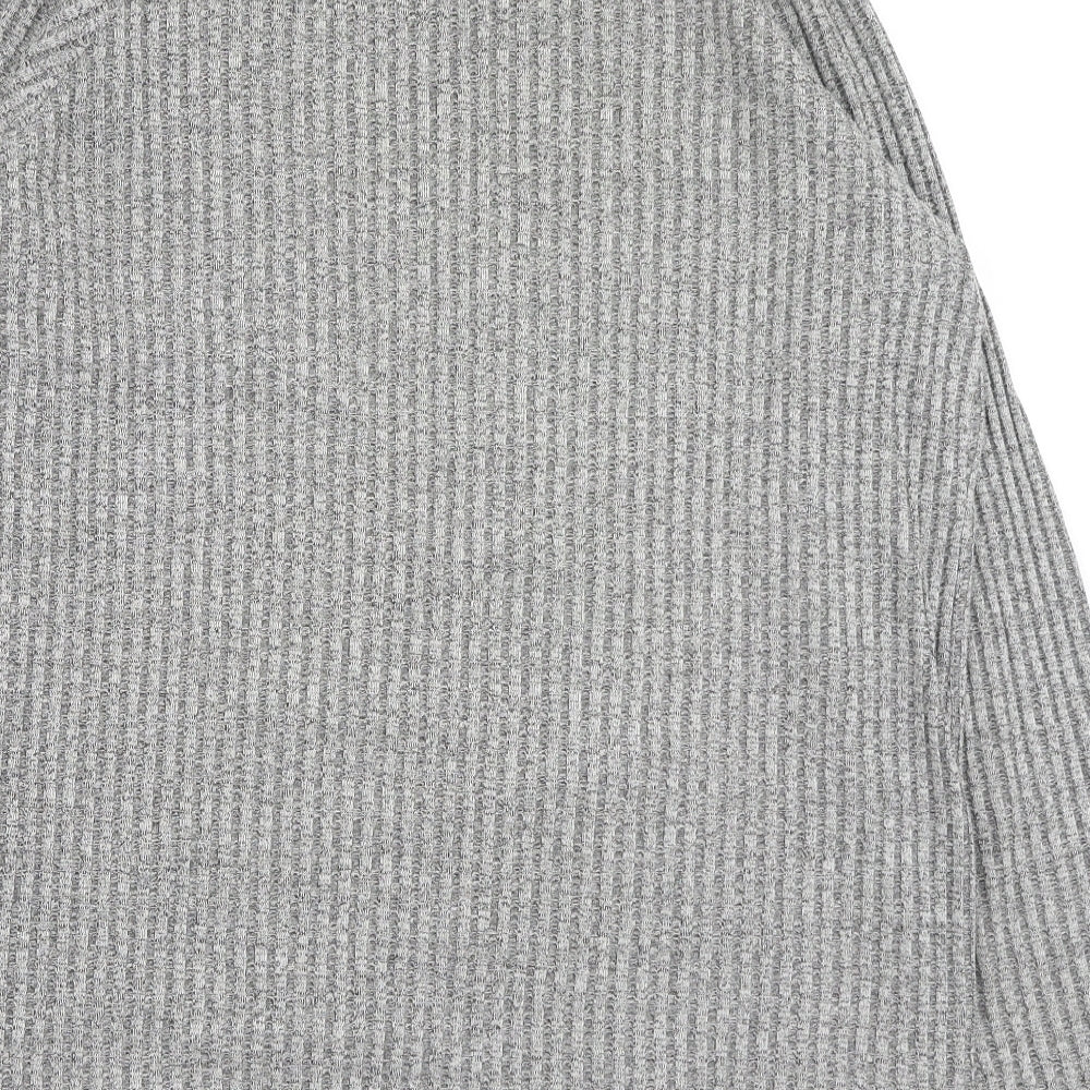 ASOS Mens Grey  Cotton  T-Shirt Size XL Round Neck