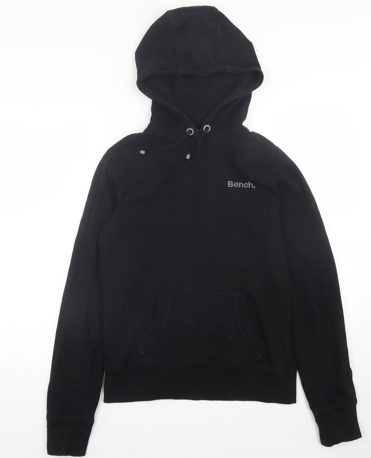 Bench Womens Black  Cotton Pullover Hoodie Size L  Pullover