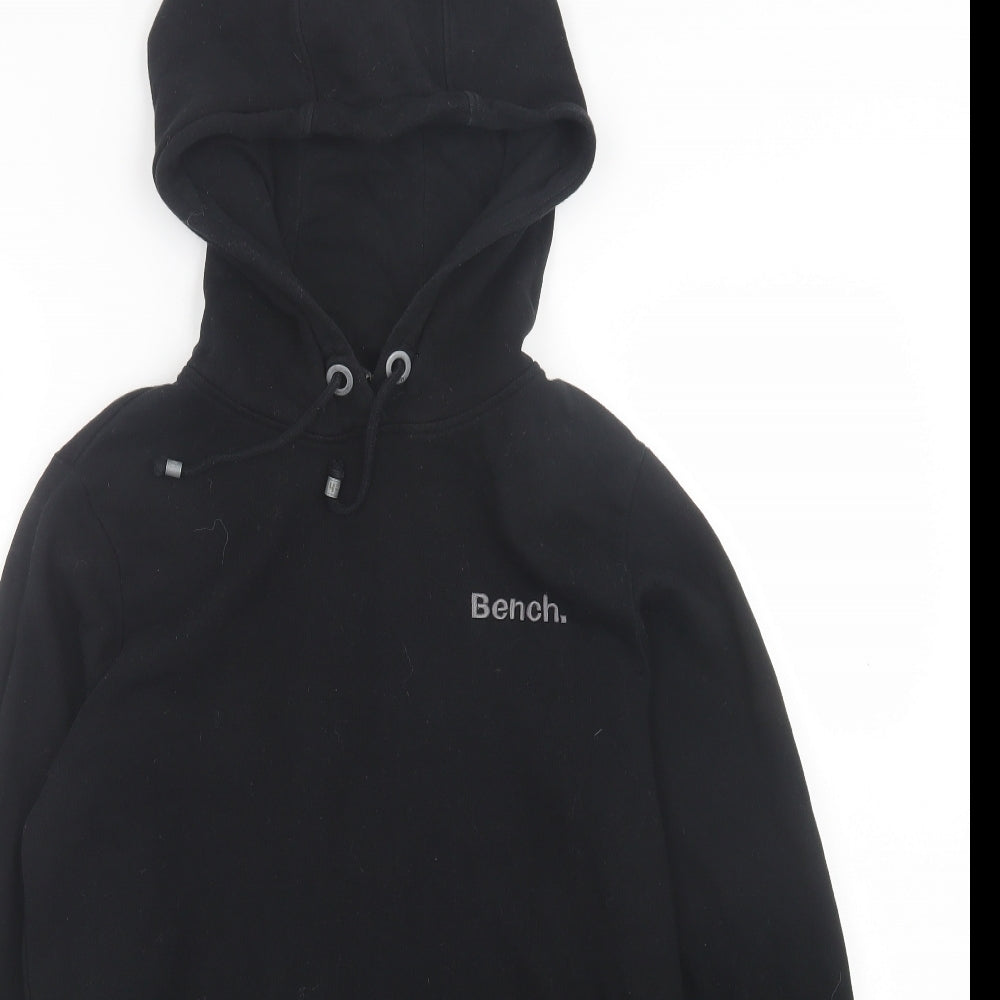 Bench Womens Black  Cotton Pullover Hoodie Size L  Pullover