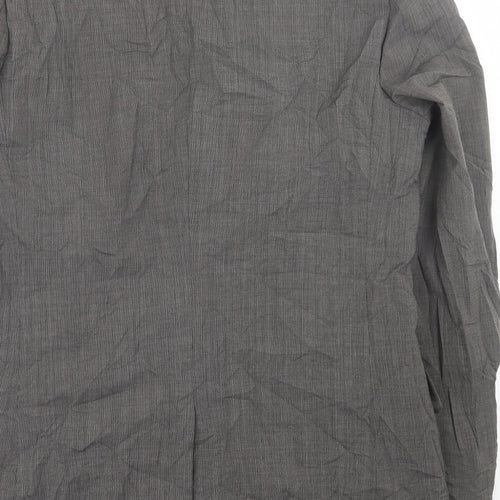 Marks and Spencer Mens Grey  Wool Jacket Suit Jacket Size 40