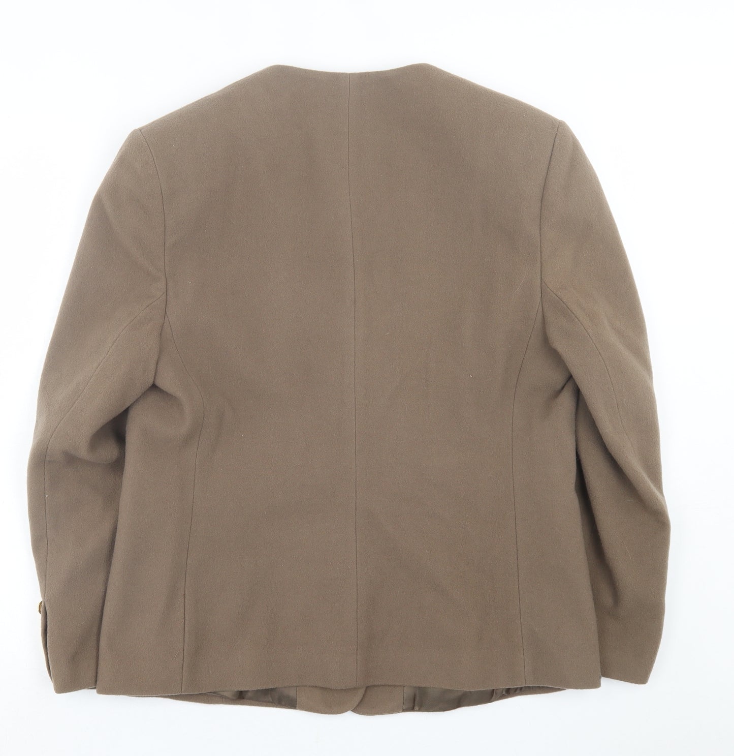 St.Micheal Womens Brown   Jacket Blazer Size 16  Button