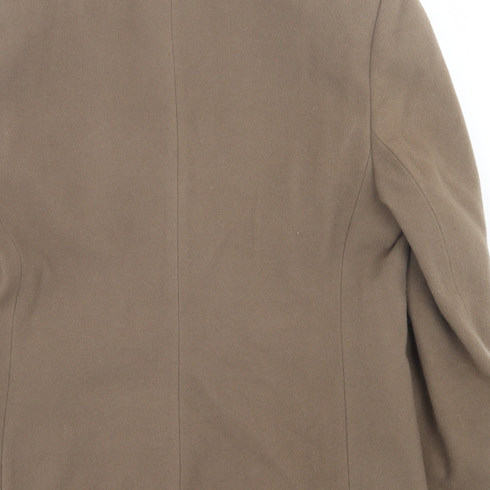 St.Micheal Womens Brown   Jacket Blazer Size 16  Button