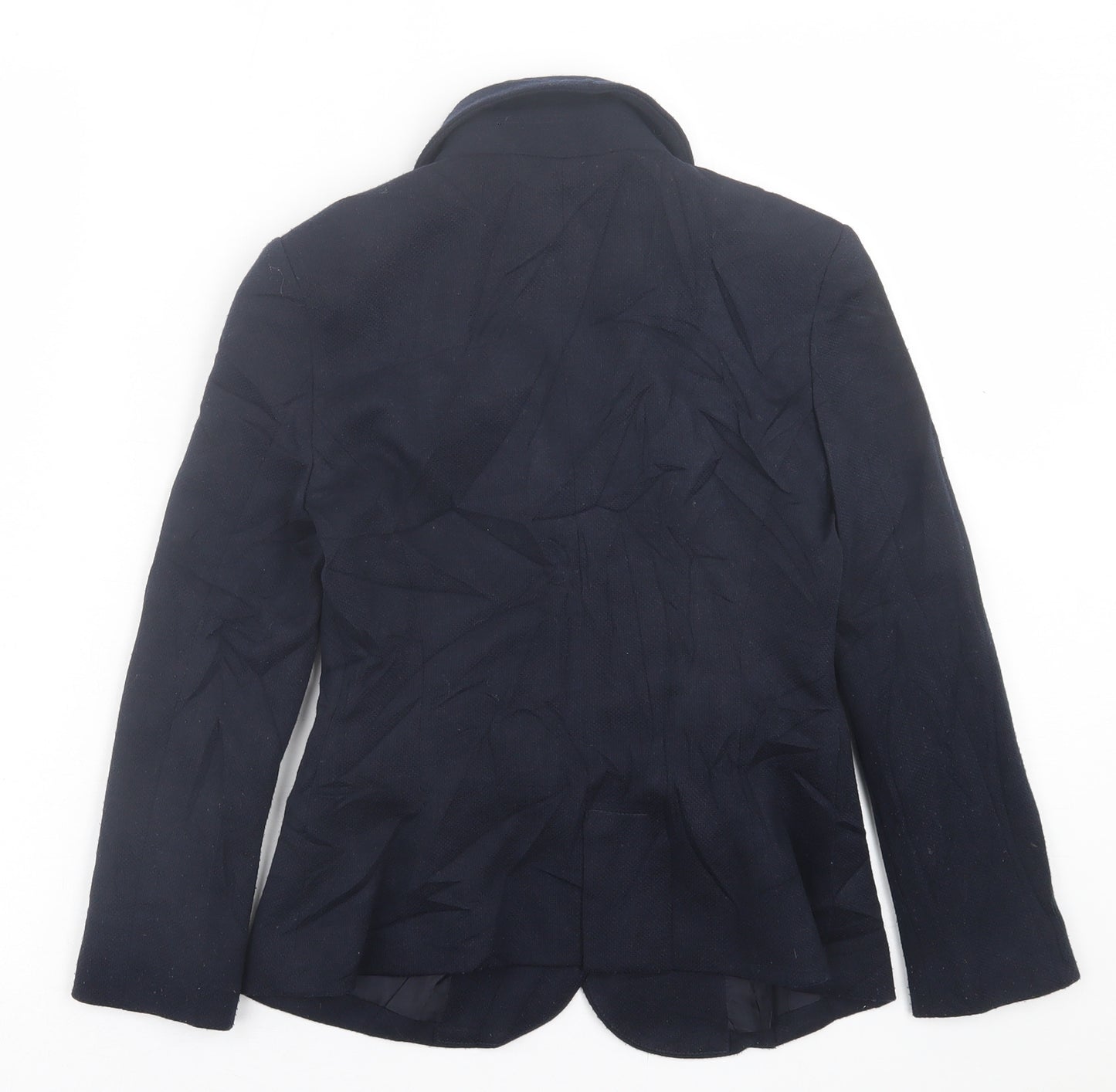 New Look Womens Blue   Jacket Blazer Size 6  Button