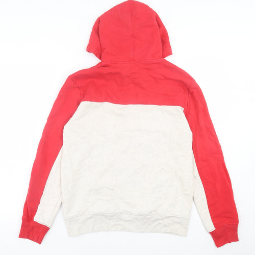 Gap Mens Red  Cotton Pullover Hoodie Size S