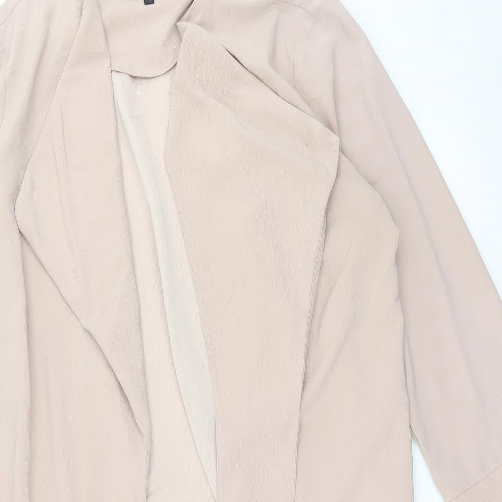 River Island Womens Pink  Polyester Kimono Blouse Size M V-Neck