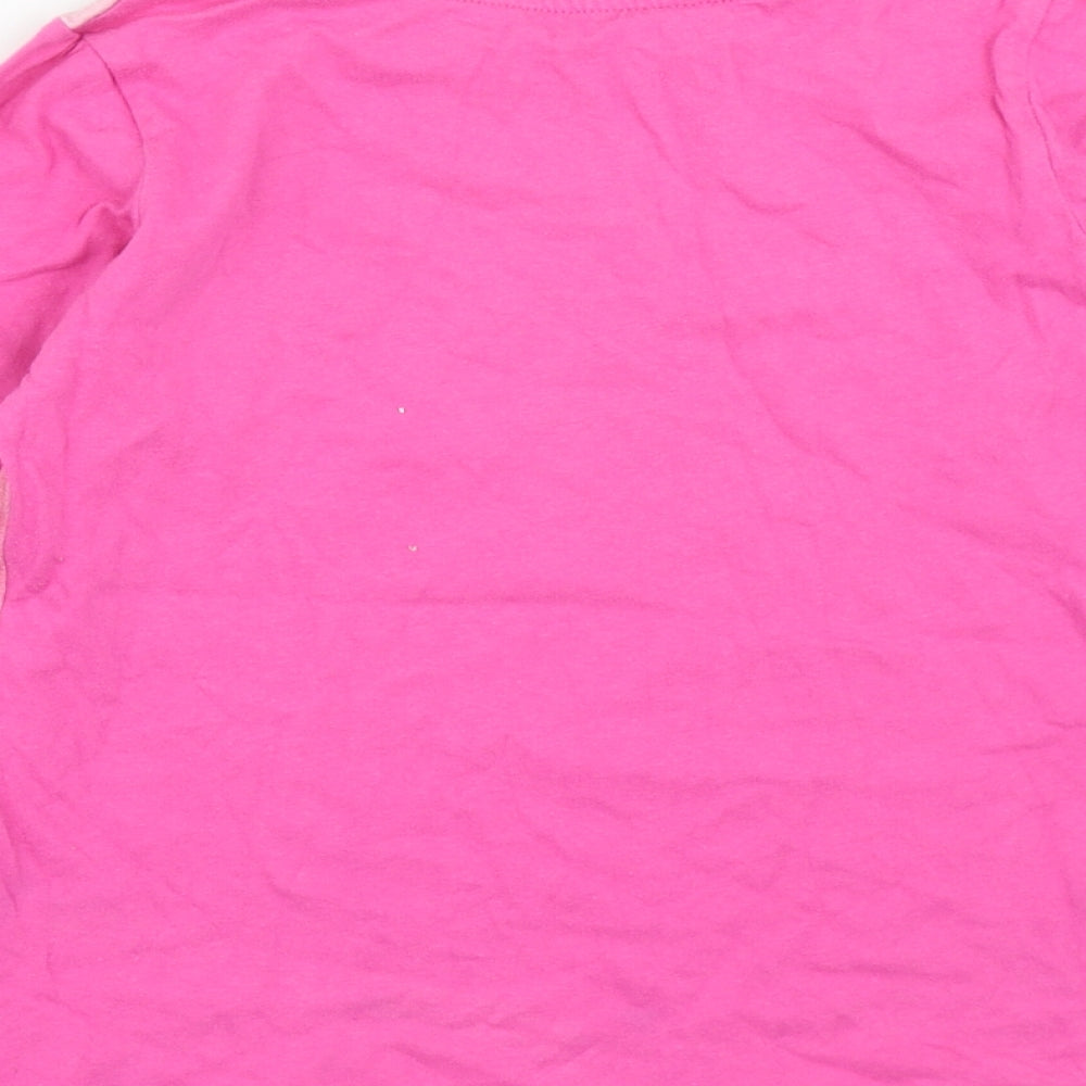 LOL Suprise Girls Pink  Cotton Basic Casual Size 9-10 Years Round Neck  - LOL Surprise! Dolls