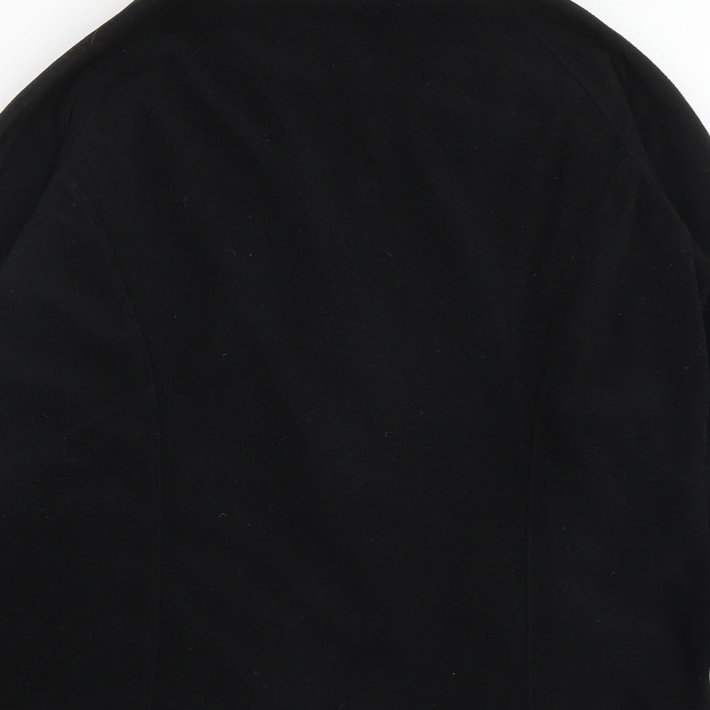Craghoppers Womens Black  Polyester Full Zip Sweatshirt Size 12  Zip