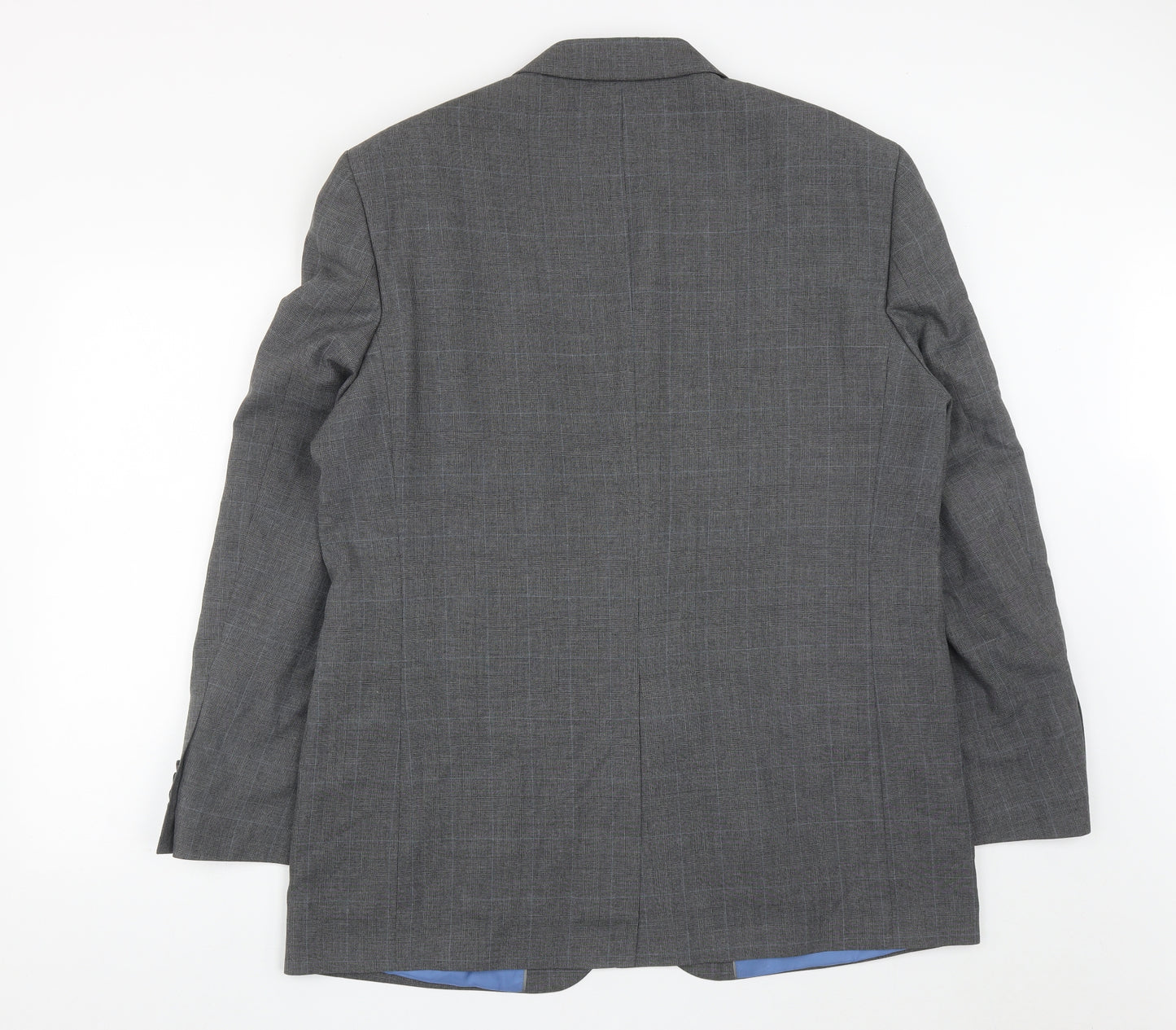 George Mens Grey  Polyester Jacket Suit Jacket Size 44