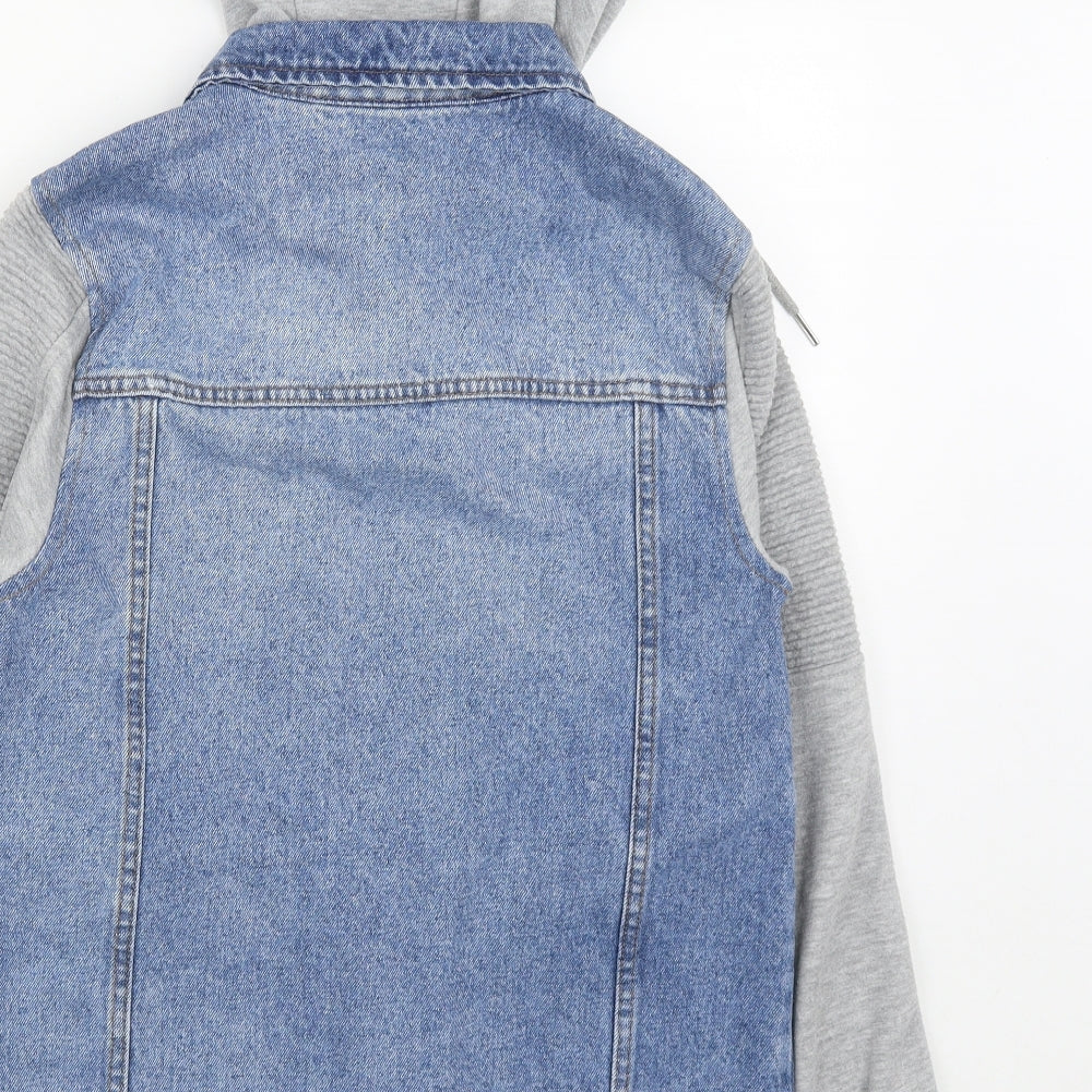 Pep&Co Mens Blue   Jacket  Size S  Button