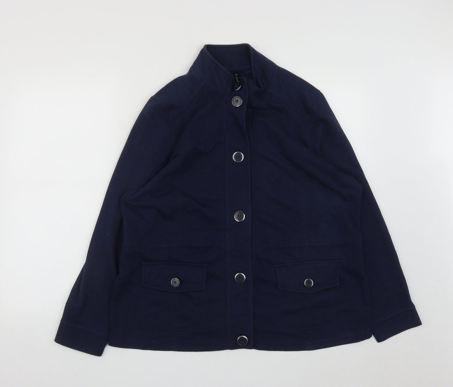 Bonmarché Womens Blue   Jacket  Size L  Button