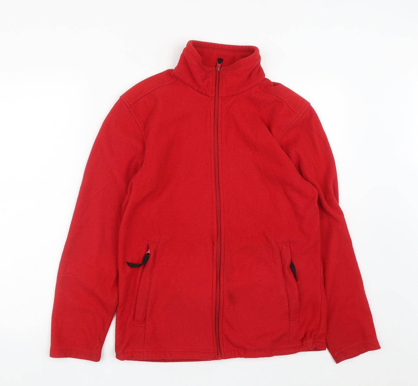 Regatta Womens Red  Polyester Full Zip Sweatshirt Size S  Zip