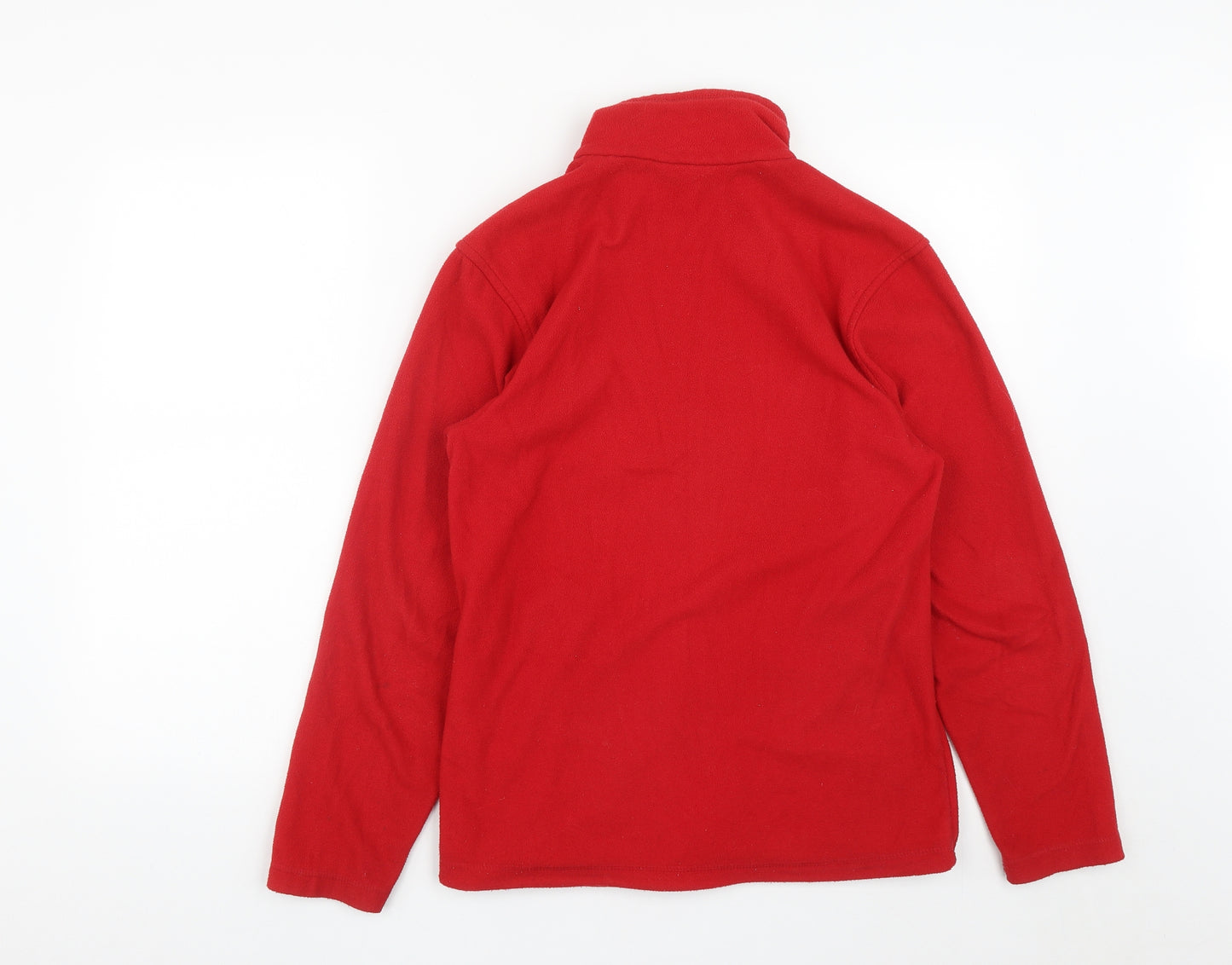 Regatta Womens Red  Polyester Full Zip Sweatshirt Size S  Zip