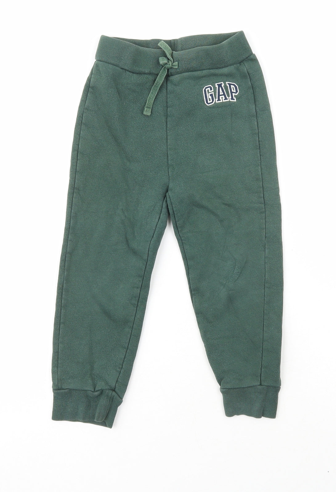 Gap Boys Green  Cotton Sweatpants Trousers Size 3 Years  Regular