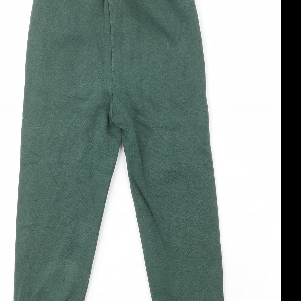 Gap Boys Green  Cotton Sweatpants Trousers Size 3 Years  Regular
