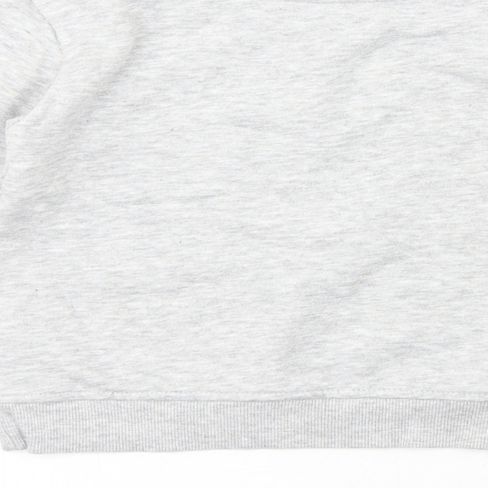 Dunnes Boys Grey Crew Neck  Cotton Pullover Jumper Size 3-4 Years   - Tractor