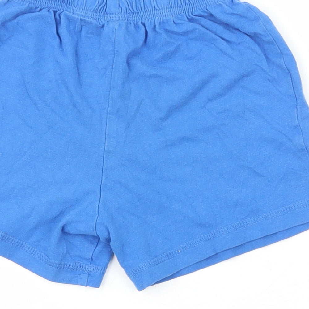 George Boys Black  100% Cotton Sweat Shorts Size 2-3 Years  Regular