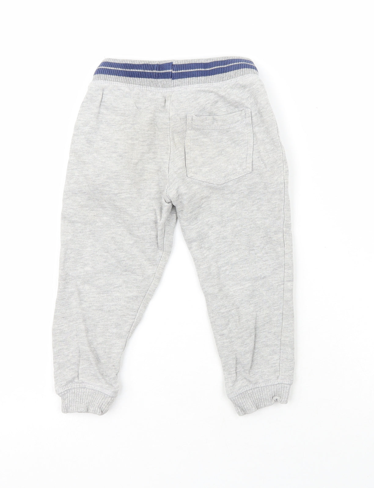 Mini Club Boys Grey  Cotton Jogger Trousers Size 2 Years  Regular