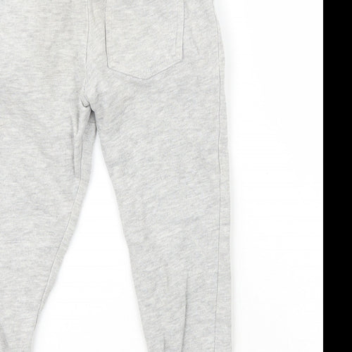 Mini Club Boys Grey  Cotton Jogger Trousers Size 2 Years  Regular