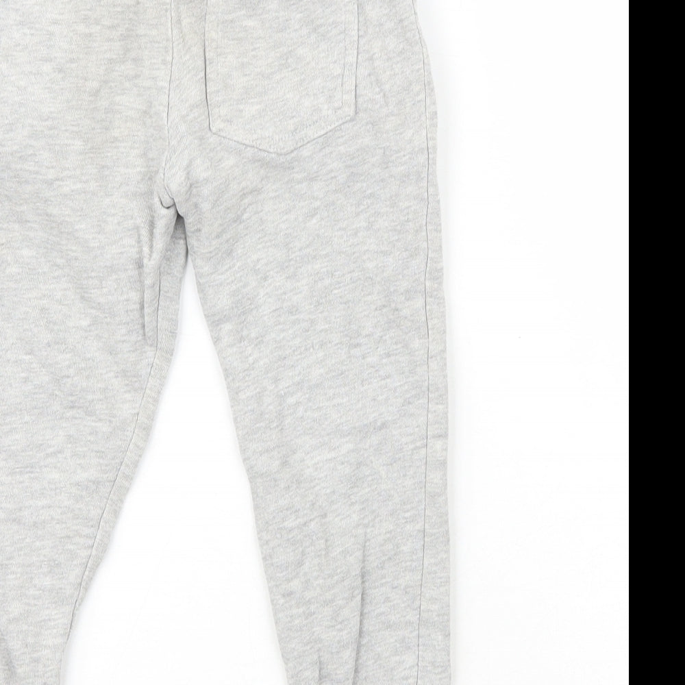 Mini Club Boys Grey  Cotton Jogger Trousers Size 2 Years  Regular