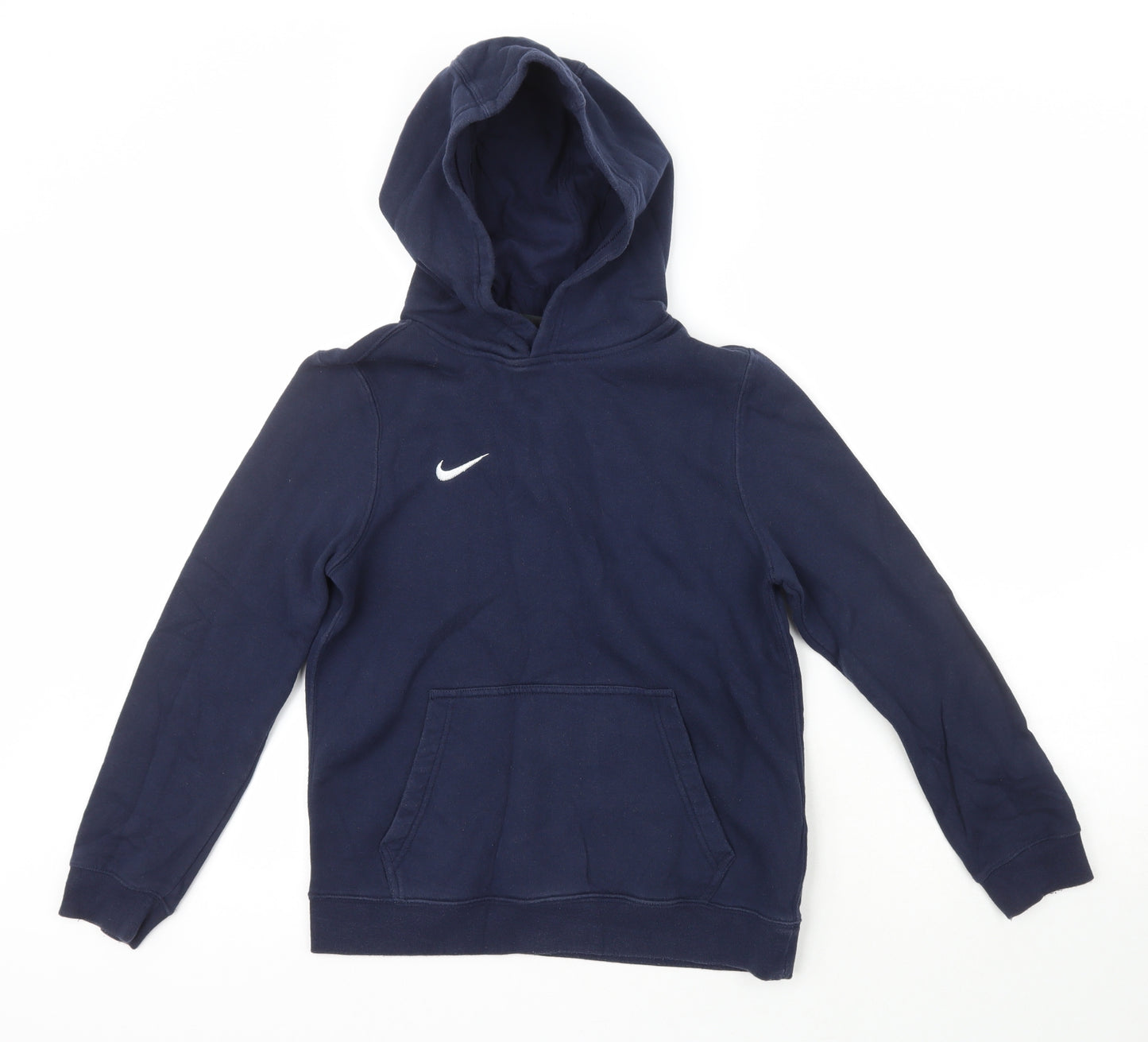 Nike Boys Blue  Cotton Pullover Hoodie Size 12-13 Years