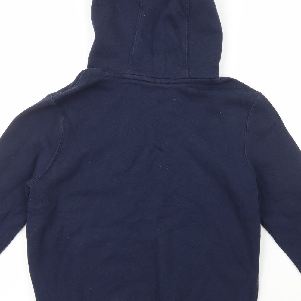 Nike Boys Blue  Cotton Pullover Hoodie Size 12-13 Years