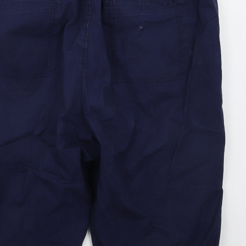 Dunnes Womens Blue  Cotton  Shorts Size 16 L15 in Regular Button