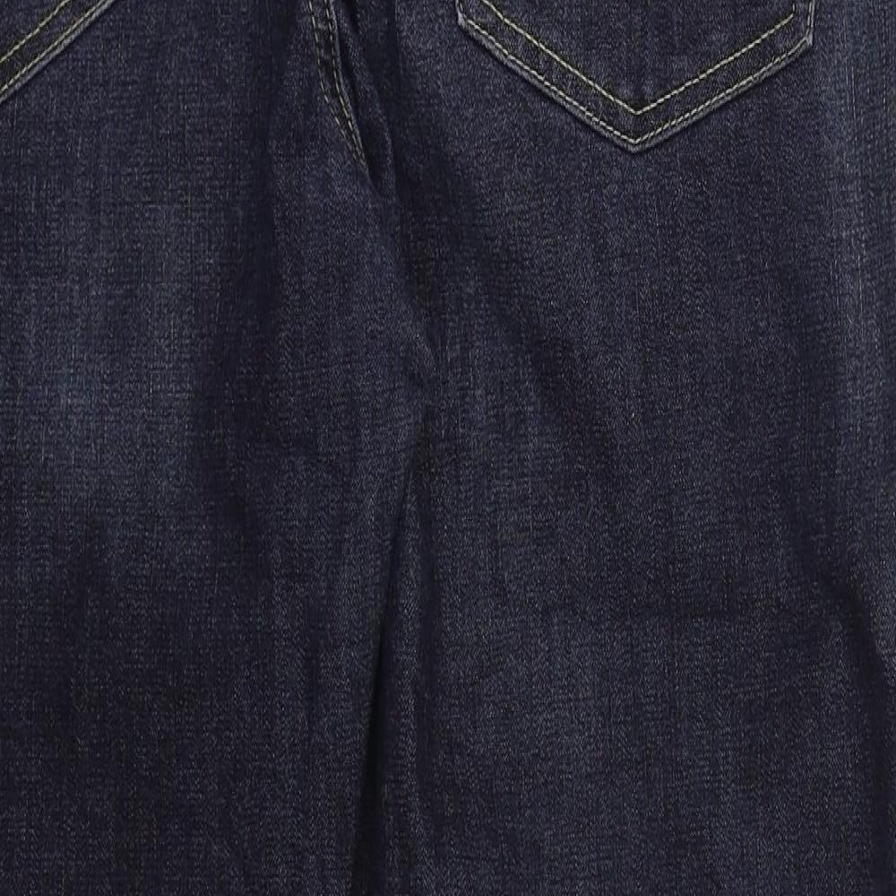 American Eagle Outfitters Mens Blue  Cotton Straight Jeans Size 36 L31 in Regular Button