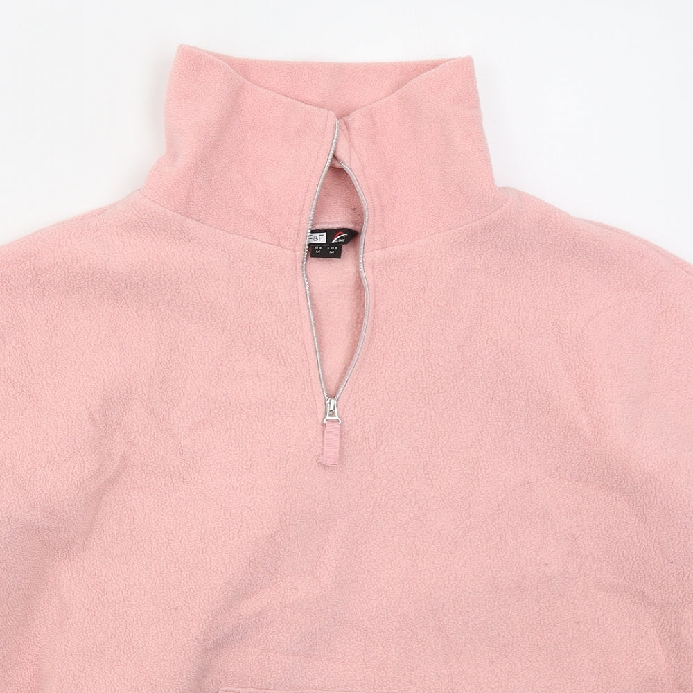 F&F Womens Pink   Jacket  Size M  Zip