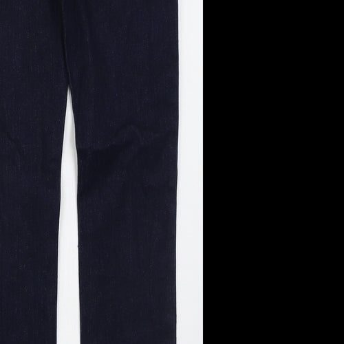 Gap Girls Blue  Cotton Skinny Jeans Size 10 Years  Regular Button