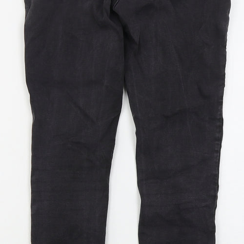 TU Womens Grey  Cotton Skinny Jeans Size 10 L27 in Regular Button