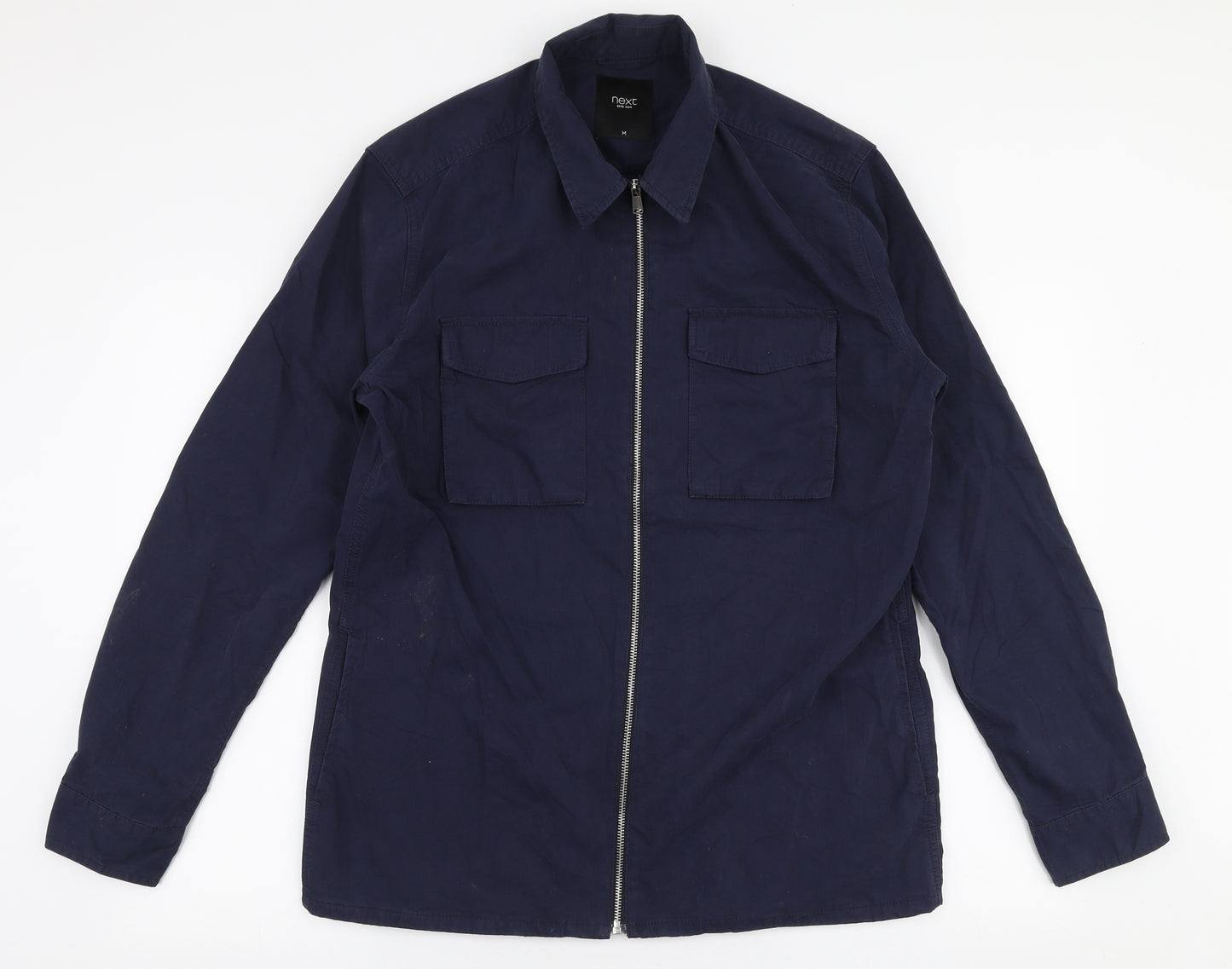NEXT Mens Blue   Jacket  Size M  Zip