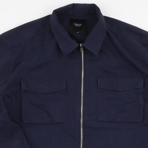 NEXT Mens Blue   Jacket  Size M  Zip