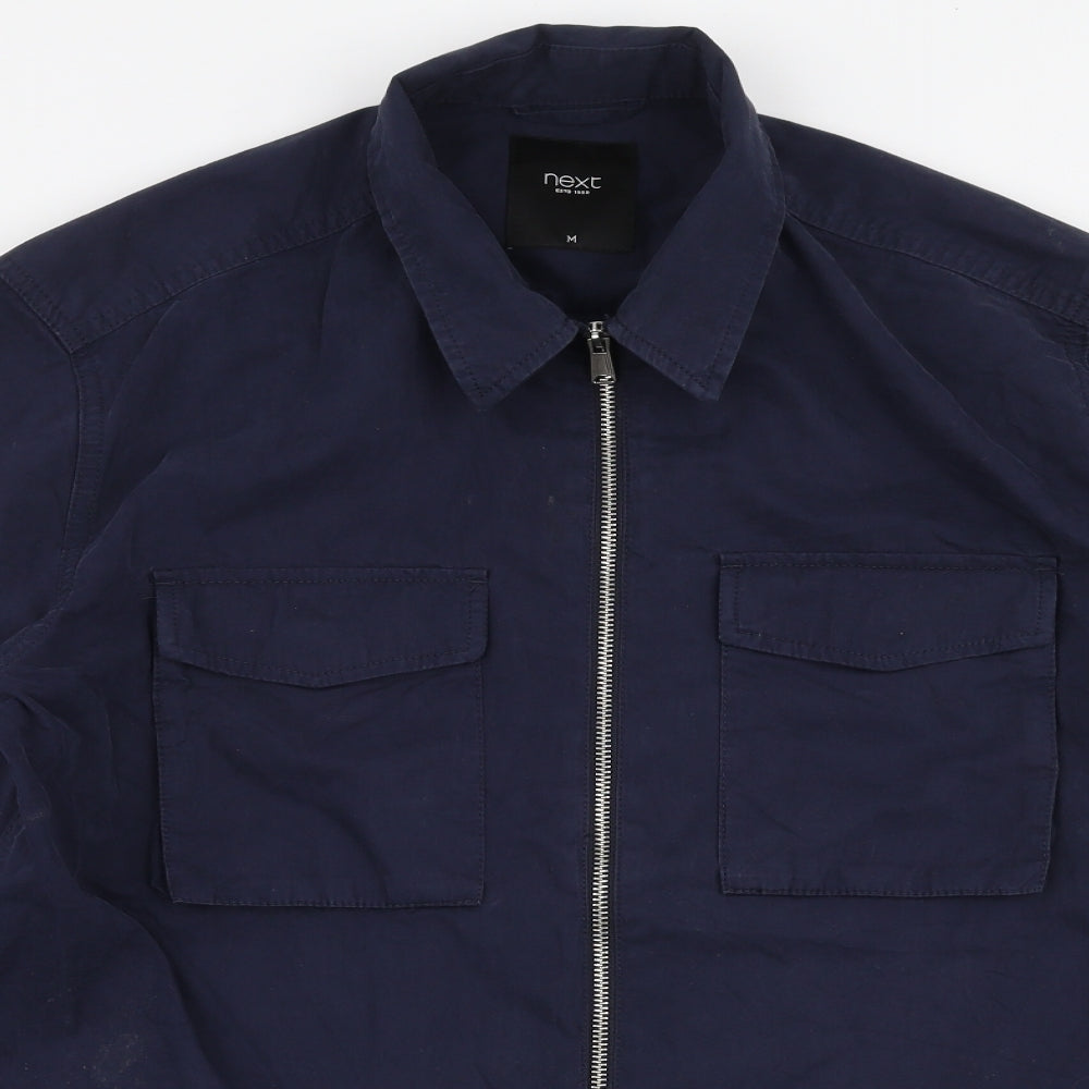 NEXT Mens Blue   Jacket  Size M  Zip