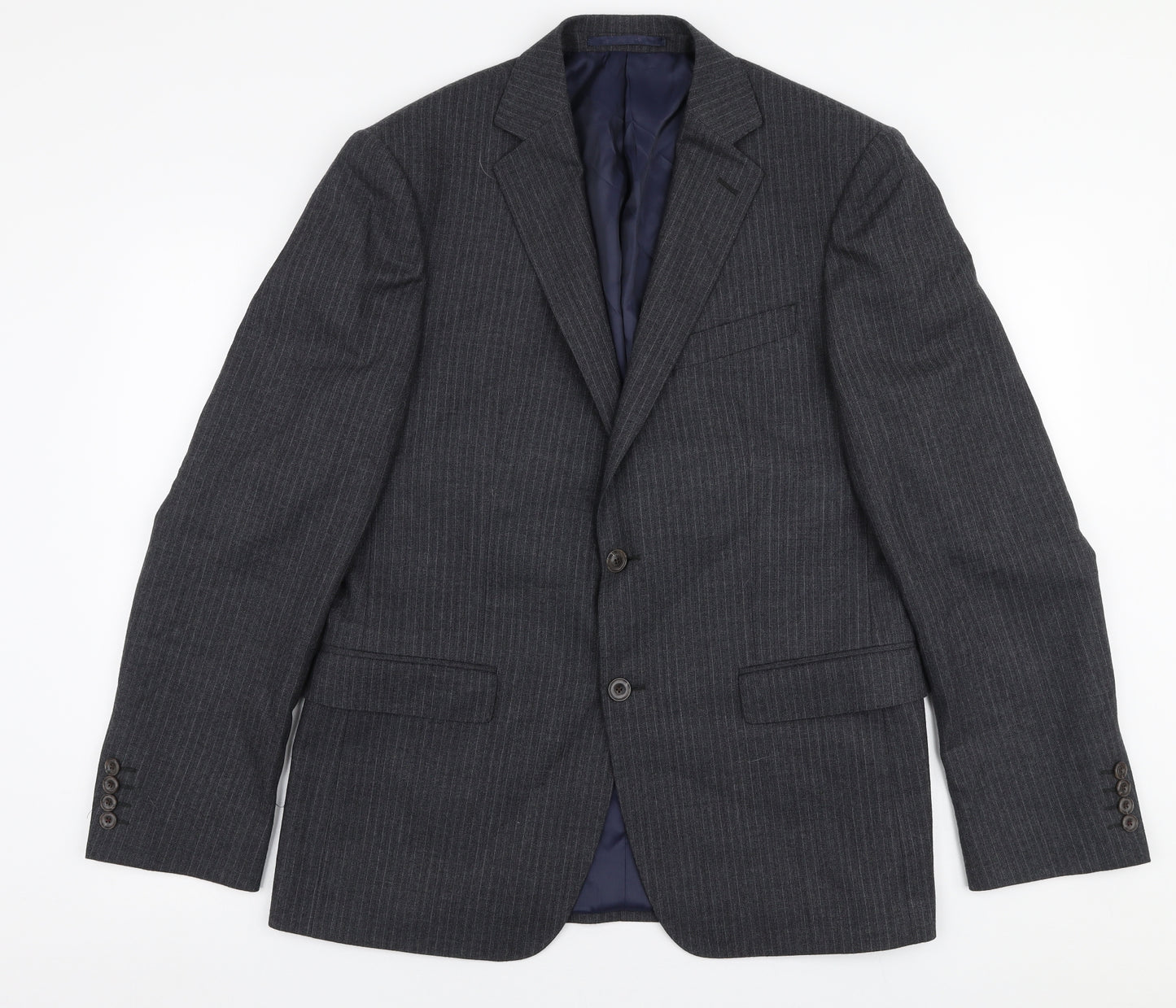 Marks and Spencer Mens Grey  Wool Jacket Suit Jacket Size M