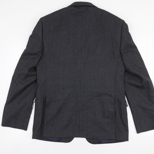 Marks and Spencer Mens Grey  Wool Jacket Suit Jacket Size M