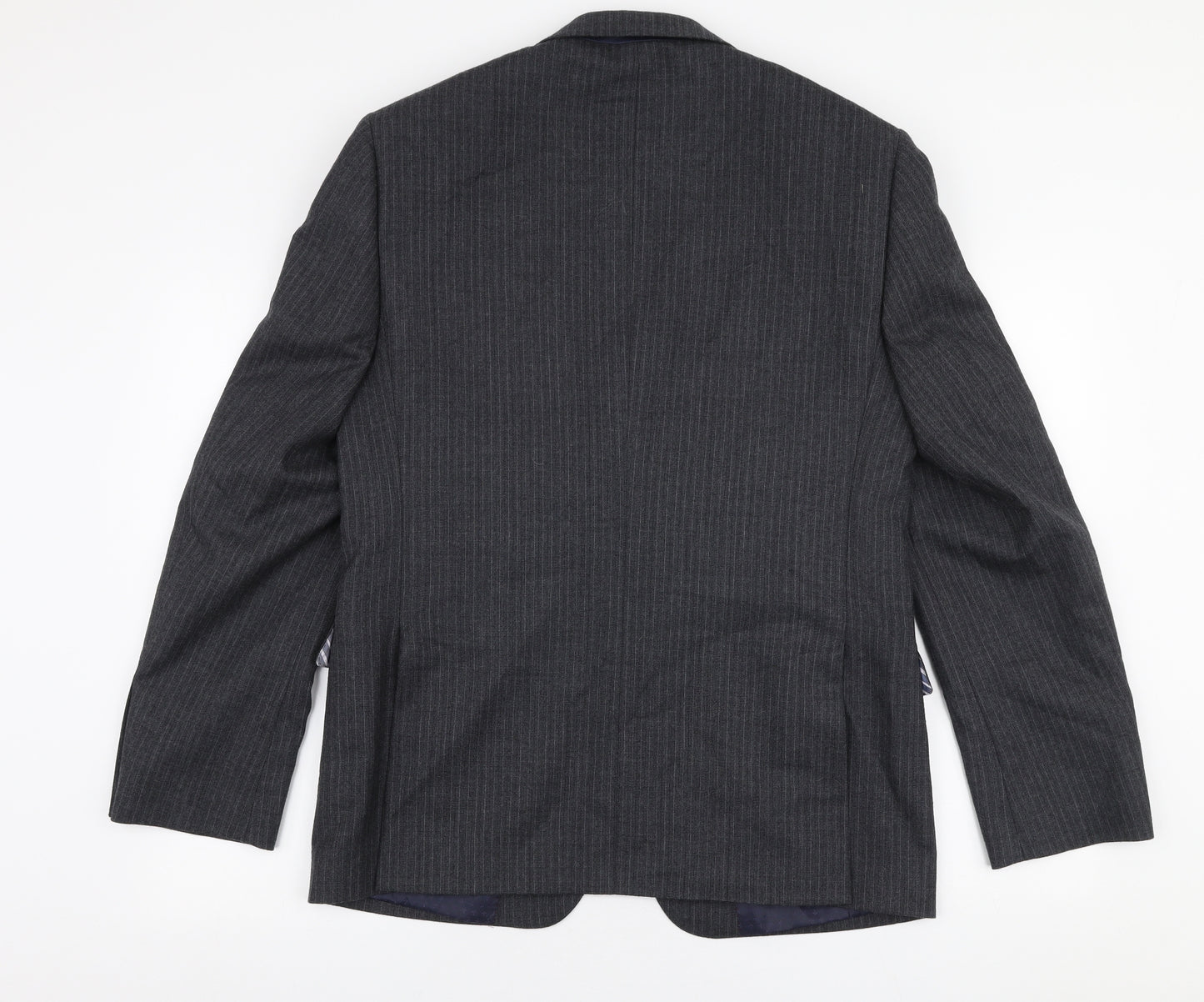 Marks and Spencer Mens Grey  Wool Jacket Suit Jacket Size M