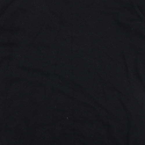 Savida Womens Black V-Neck  Viscose Pullover Jumper Size S