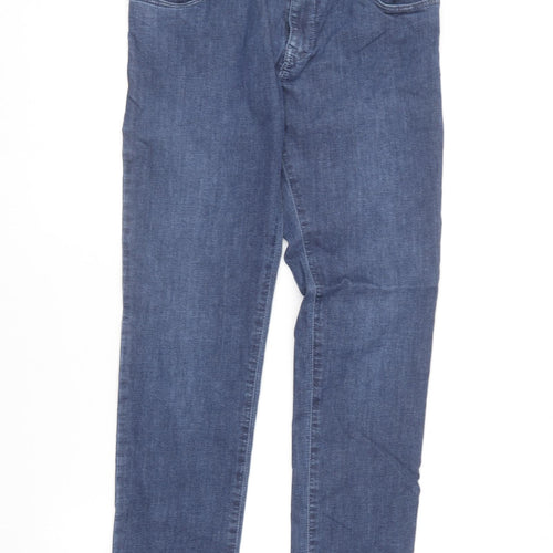 Meyer Womens Blue  Polyester Skinny Jeans Size 33 in L32 in Slim