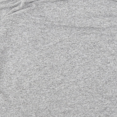F&F Womens Grey Round Neck  Viscose Pullover Jumper Size 10