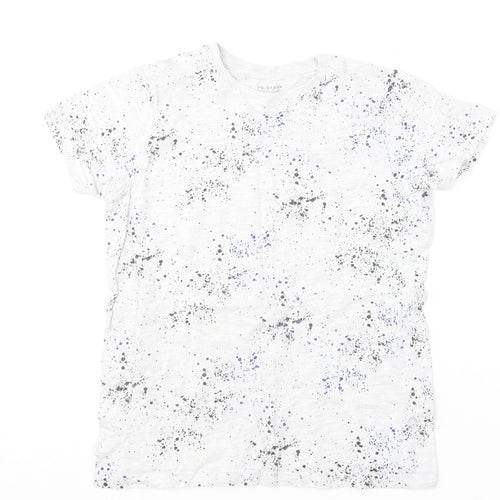 Primark Boys Multicoloured  Cotton Basic T-Shirt Size 10-11 Years Round Neck