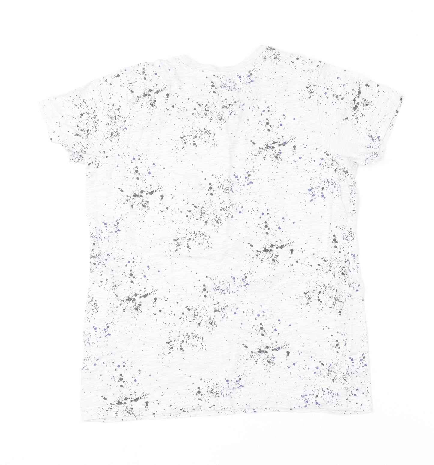 Primark Boys Multicoloured  Cotton Basic T-Shirt Size 10-11 Years Round Neck