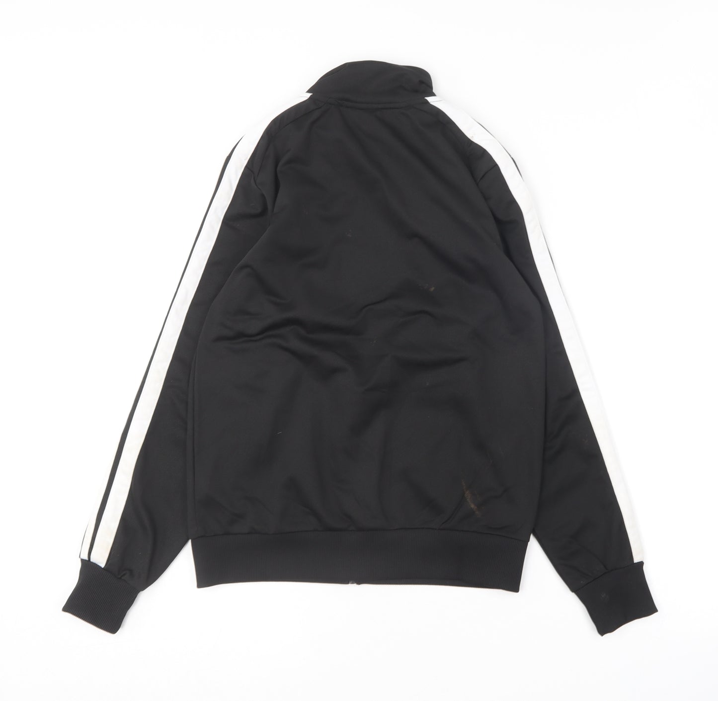 Lonsdale Boys Black  Polyester Full Zip Sweatshirt Size 13 Years