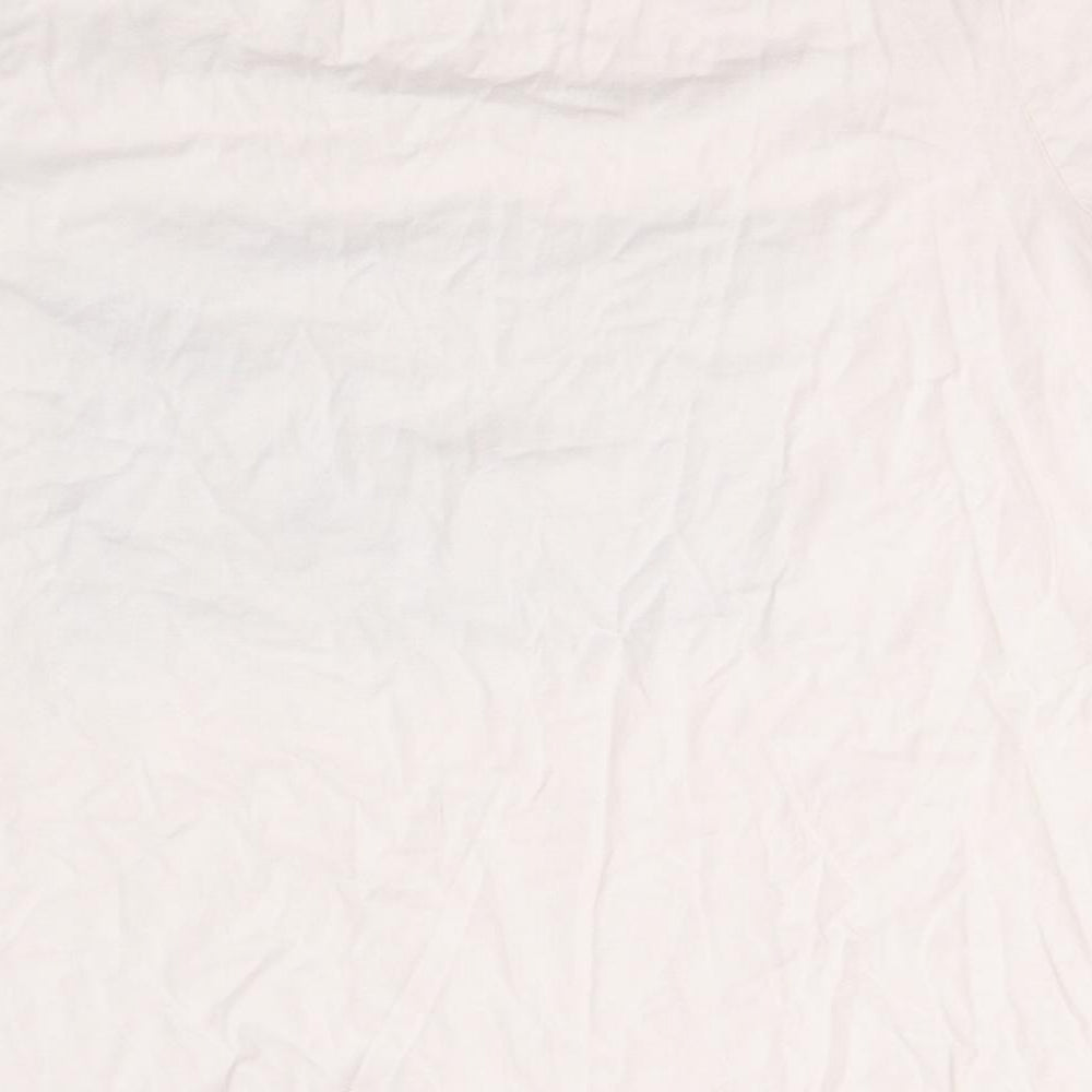 F&F Womens Ivory  Cotton Basic T-Shirt Size 22 Round Neck - Surf