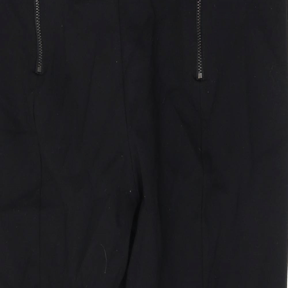 Marks and Spencer Womens Black  Viscose Cropped Leggings Size 20 L21 in