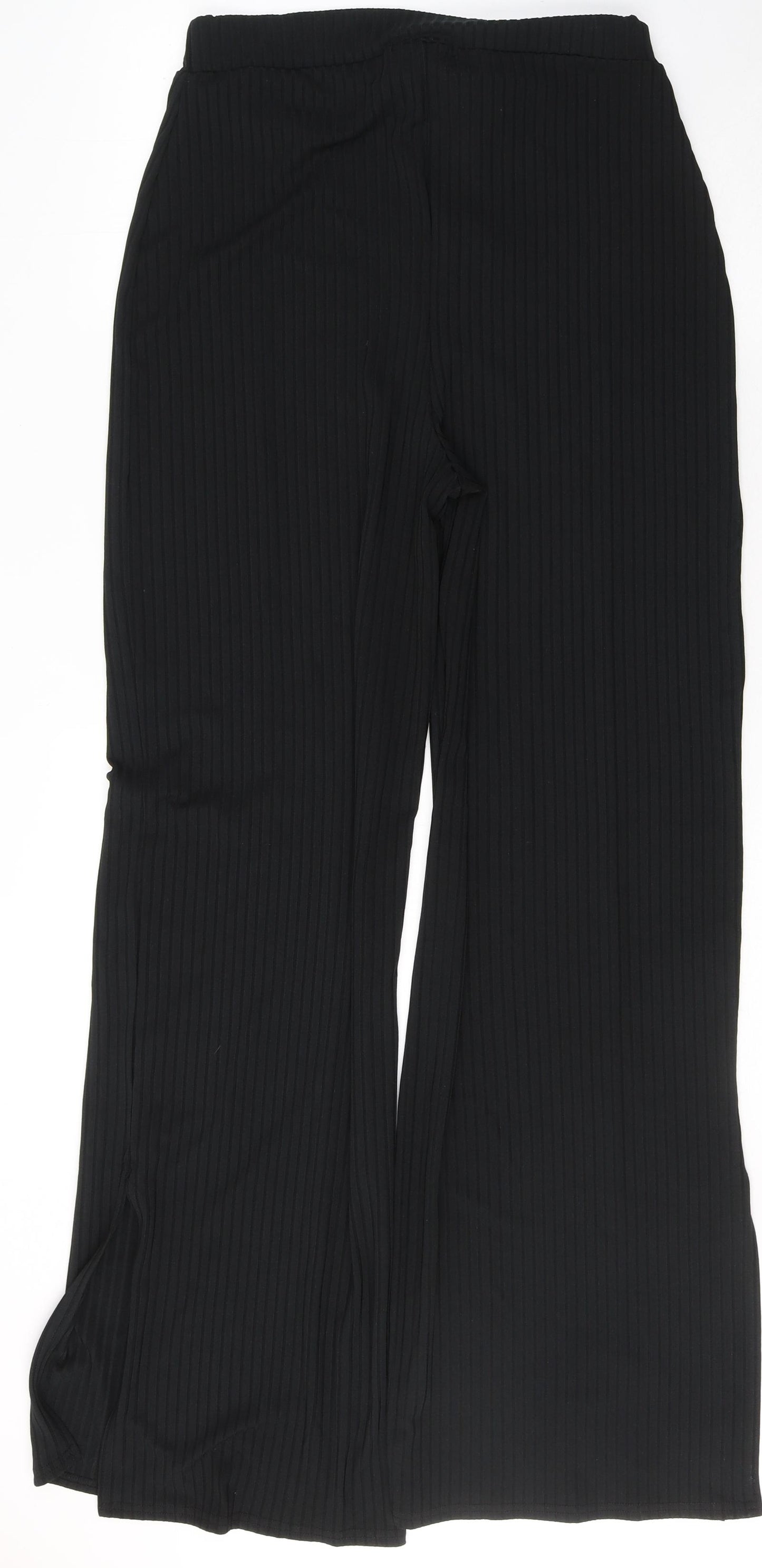 In the Style Womens Black  Polyester Trousers  Size 10 L32 in Regular